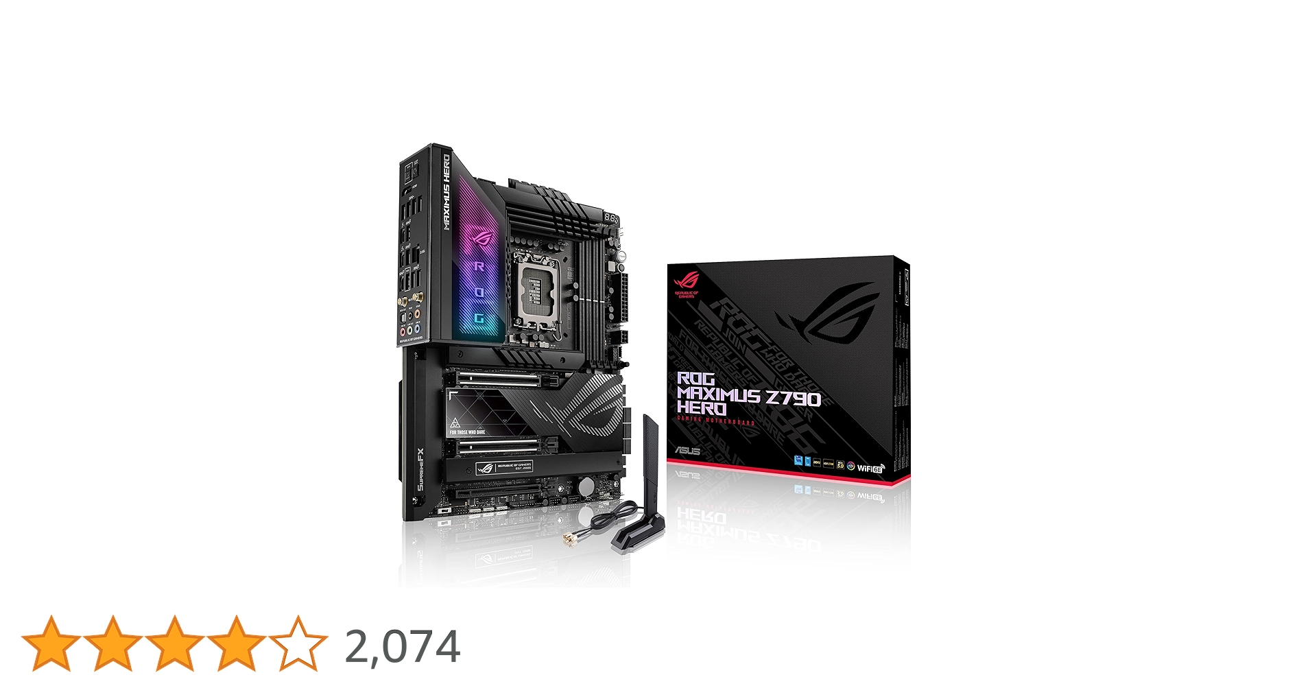ASUS ROG Maximus Z790 Hero Gaming Motherboard Socket Intel LGA1700